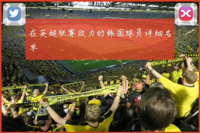 在英超联赛效力的韩国球员详细名单