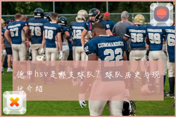 德甲hsv是哪支球队?球队历史与现状介绍